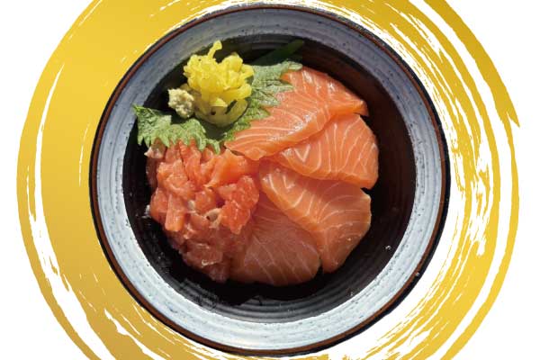 サーモン丼